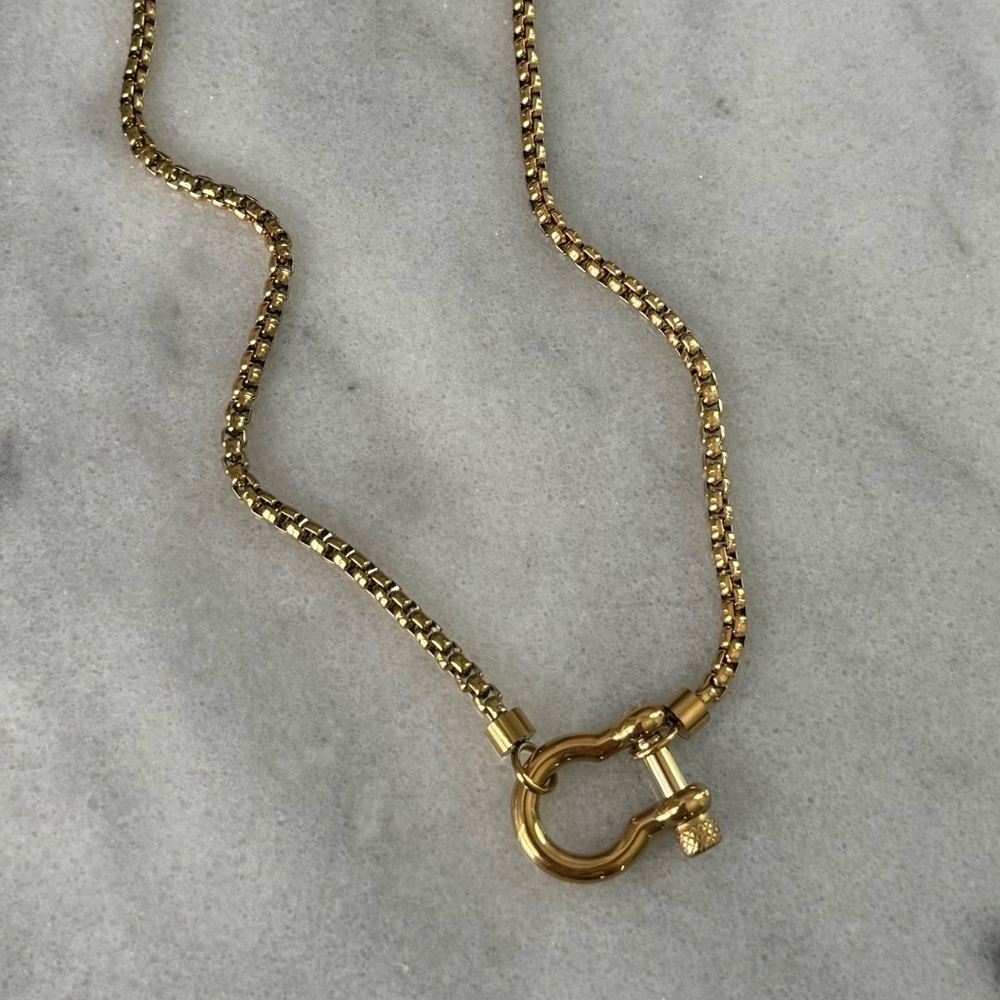 COPY - Gold Chunky Horse Bit Chain Necklace
Brand New - Picture 4 of 4